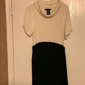 Cowlneck Sweater Dress